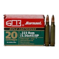 Barnaul 223 Rem 62gr Soft Point Ammo