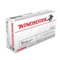 Winchester USA 9mm Luger 115Gr FMJ