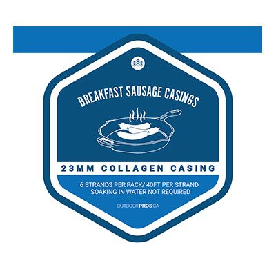 Outdoor Pros Collagen Sausage Casings