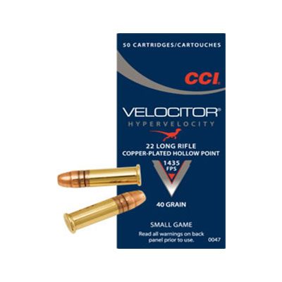 CCI 22LR Velocitor Ammunition