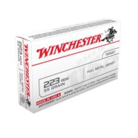 Winchester 223 Rem FMJ Ammo