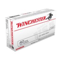 Winchester 40 S&W 165Gr FMJ