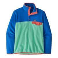 Patagonia Men's LW Synchilla Snap-T Fleece Pullover Early Teal