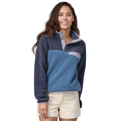 Patagonia Women's Synchilla Snap-T Pullover Utility Blue m