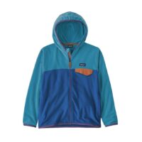 Patagonia Kids Micro D Snap-T Fleece Jacket Bayou Blue