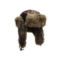 Backwoods Camo Fur Hat