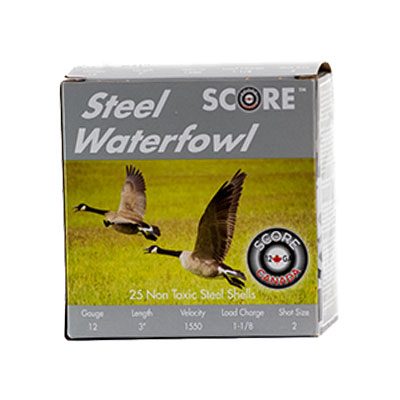 Score Steel 12 Gauge Waterfowl
