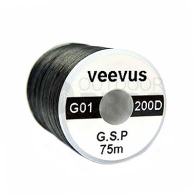Veevus Gel Spun Thread Black 200D