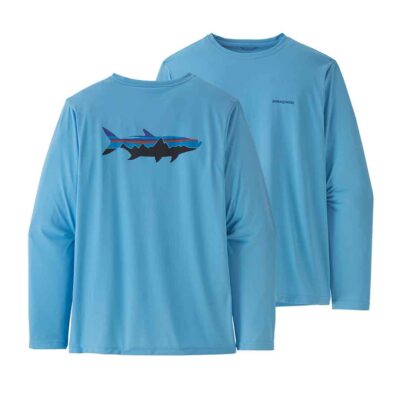 Men's LS Capilene Cool Daily Fish Graphic Shirt