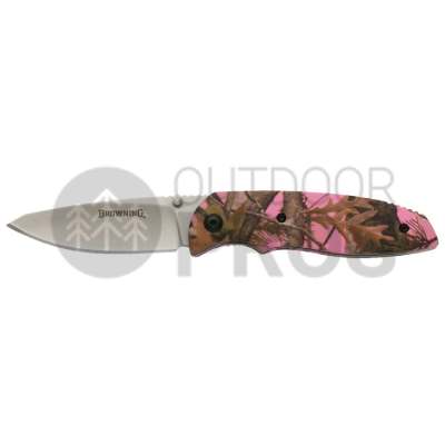 Browning EDC Pink Camo Knife