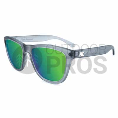 Knockaround Premiums Frosted Grey on Moonshine Polarized Sunglasses