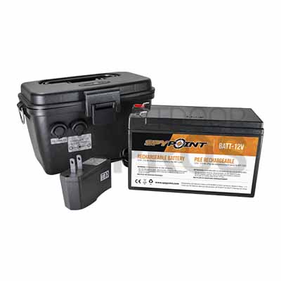 Spypoint 12V Battery, Charger and Housing Kit