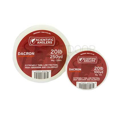 Scientific Anglers 20lb Dacron Backing Yellow 250yds