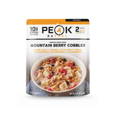 Peak Refuel Mountain Berry Cobbler