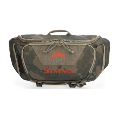Simms Tributary Hip Pack Bamo Olive Drab Front